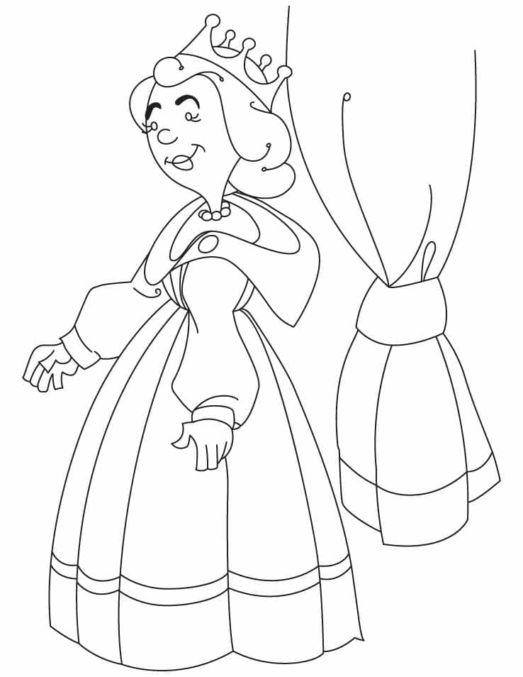 Dibujo gratuito Reina #203774 de la coleccion Personajes para imprimir