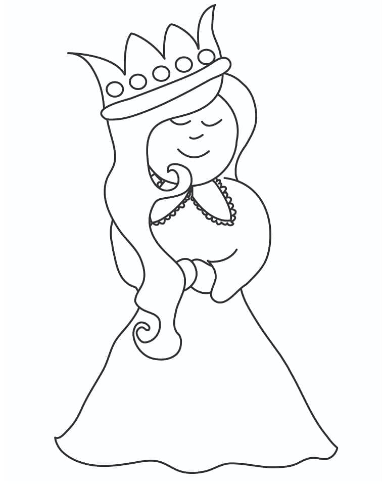 Dibujo gratuito Reina #203781 de la coleccion Personajes para imprimir Dibujo gratuito Reina #203781 de la coleccion Personajes para imprimir