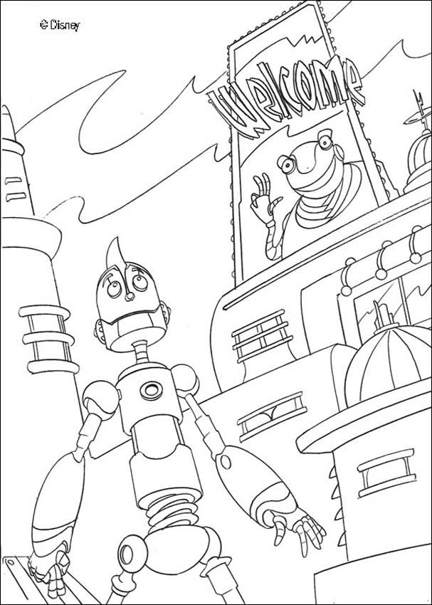 Dibujo para colorear: Robot (Personajes) #106584 - Dibujos para Colorear e Imprimir Gratis