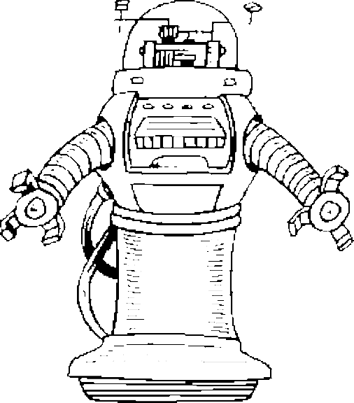 Dibujo para colorear: Robot (Personajes) #106595 - Dibujos para Colorear e Imprimir Gratis