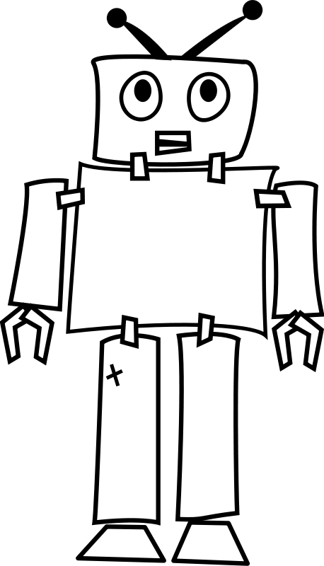 Dibujo para colorear: Robot (Personajes) #106598 - Dibujos para Colorear e Imprimir Gratis