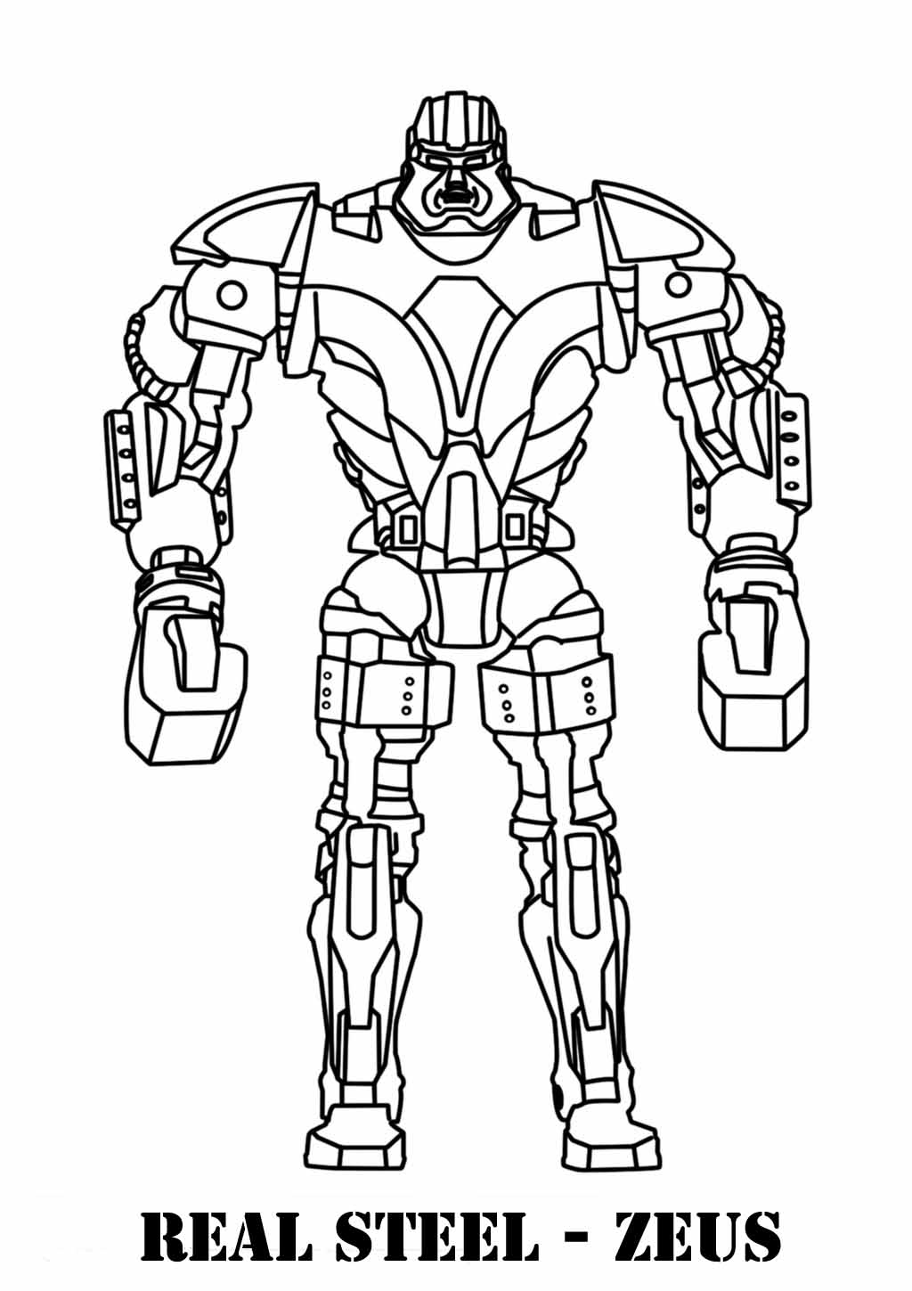Dibujo para colorear: Robot (Personajes) #106599 - Dibujos para Colorear e Imprimir Gratis