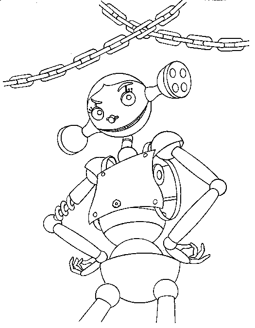 Dibujo para colorear: Robot (Personajes) #106605 - Dibujos para Colorear e Imprimir Gratis