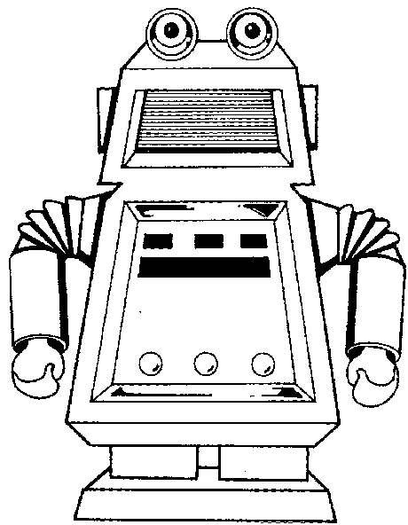 Dibujo para colorear: Robot (Personajes) #106618 - Dibujos para Colorear e Imprimir Gratis