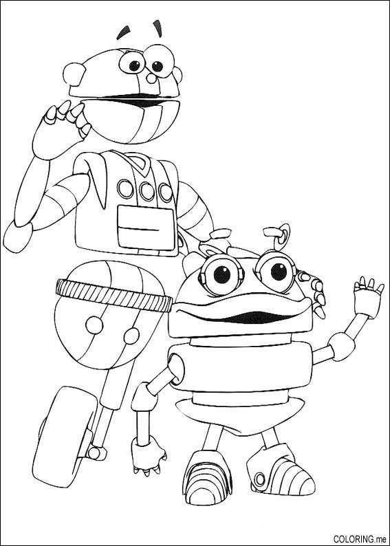 Dibujo para colorear: Robot (Personajes) #106621 - Dibujos para Colorear e Imprimir Gratis