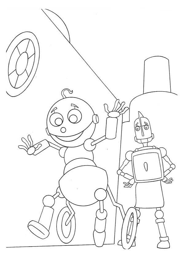 Dibujo para colorear: Robot (Personajes) #106622 - Dibujos para Colorear e Imprimir Gratis