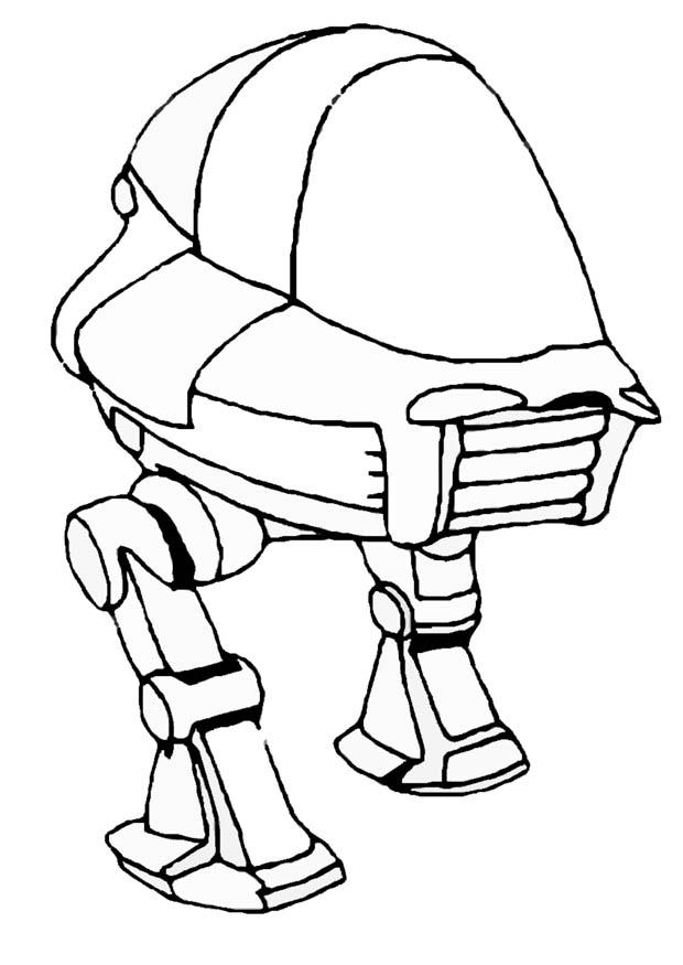 Dibujo para colorear: Robot (Personajes) #106627 - Dibujos para Colorear e Imprimir Gratis