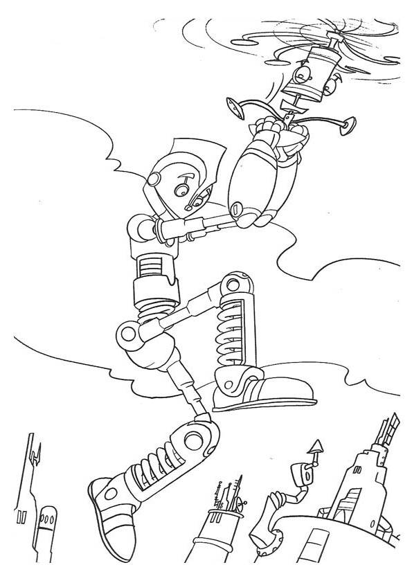 Dibujo para colorear: Robot (Personajes) #106629 - Dibujos para Colorear e Imprimir Gratis