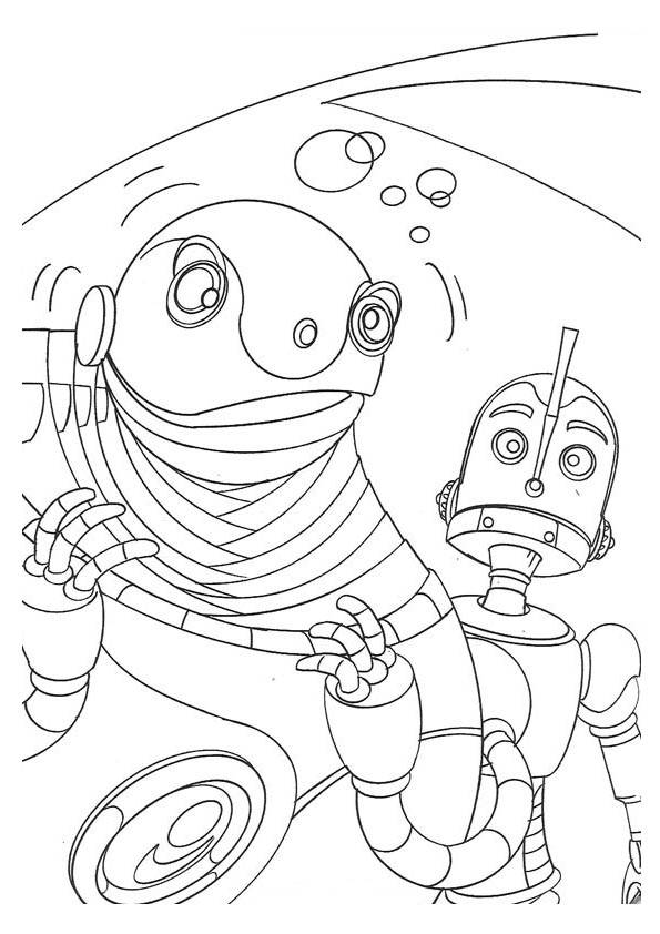 Dibujo para colorear: Robot (Personajes) #106638 - Dibujos para Colorear e Imprimir Gratis
