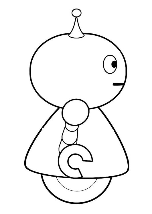 Dibujo para colorear: Robot (Personajes) #106659 - Dibujos para Colorear e Imprimir Gratis