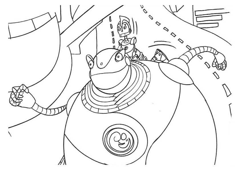 Dibujo para colorear: Robot (Personajes) #106662 - Dibujos para Colorear e Imprimir Gratis