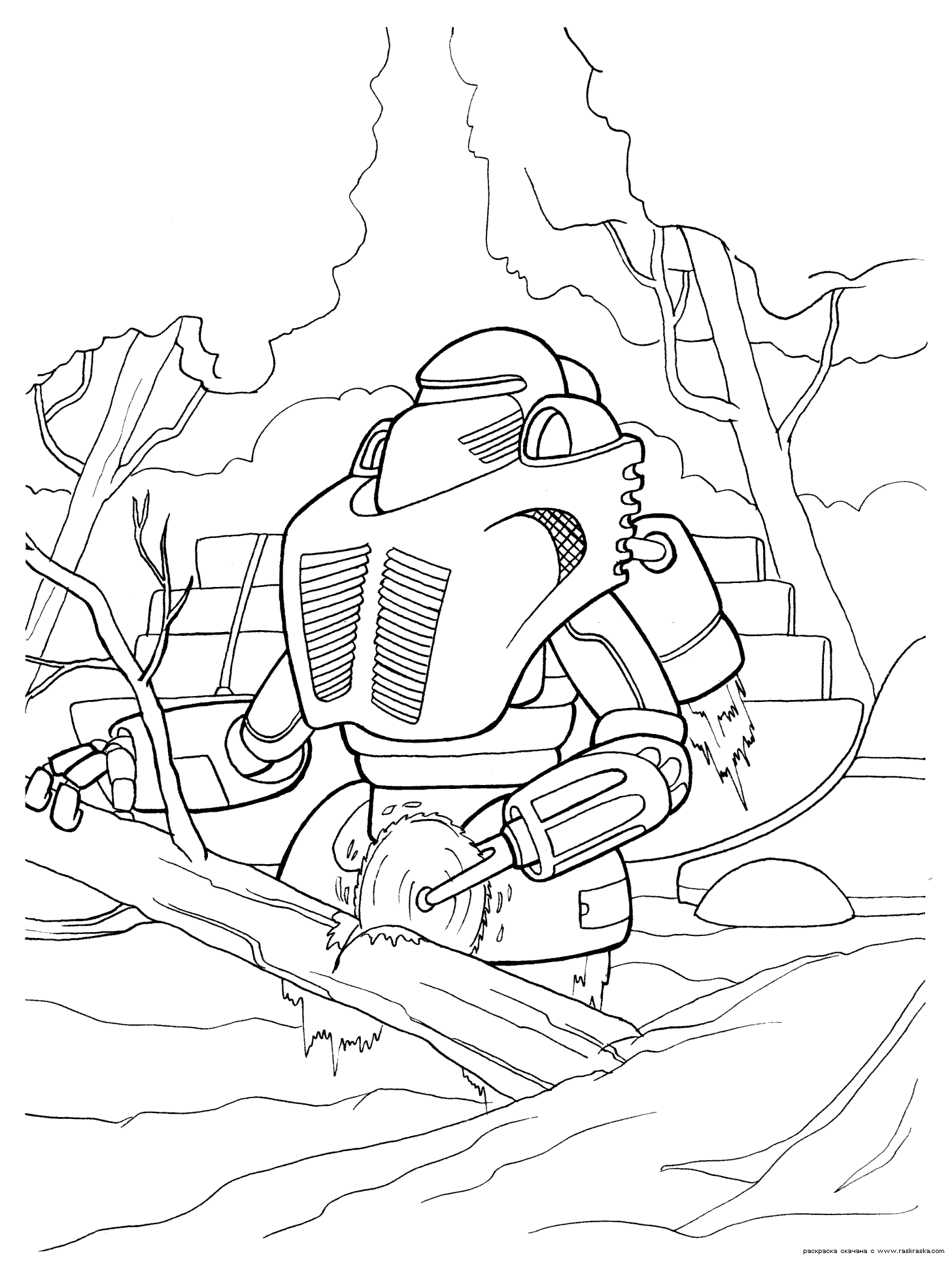 Dibujo para colorear: Robot (Personajes) #106665 - Dibujos para Colorear e Imprimir Gratis