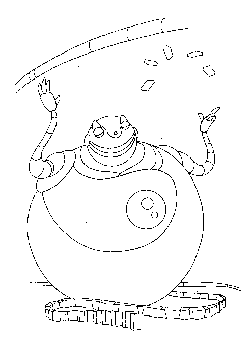 Dibujo para colorear: Robot (Personajes) #106686 - Dibujos para Colorear e Imprimir Gratis