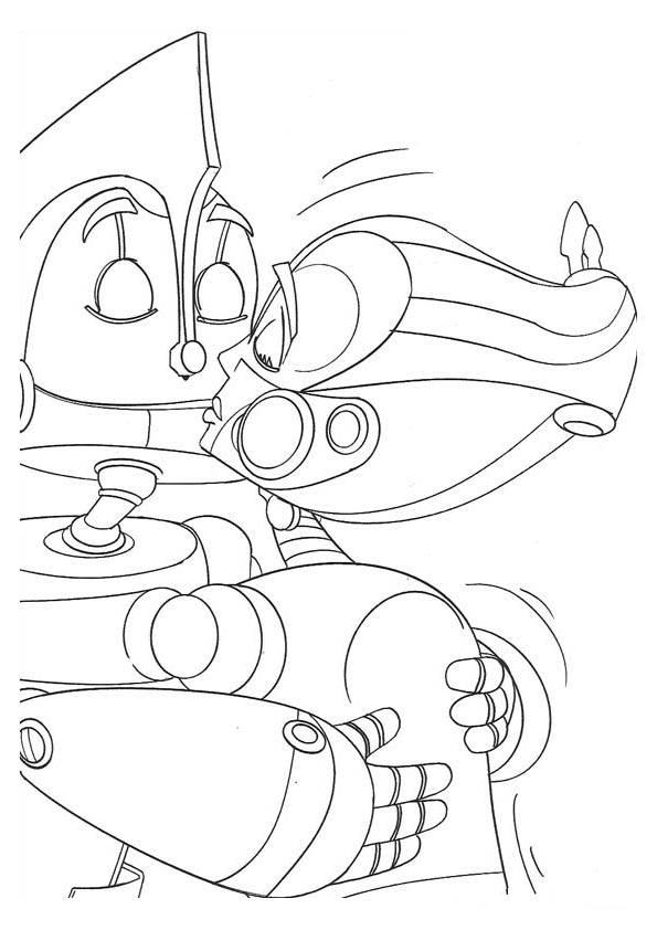 Dibujo para colorear: Robot (Personajes) #106692 - Dibujos para Colorear e Imprimir Gratis