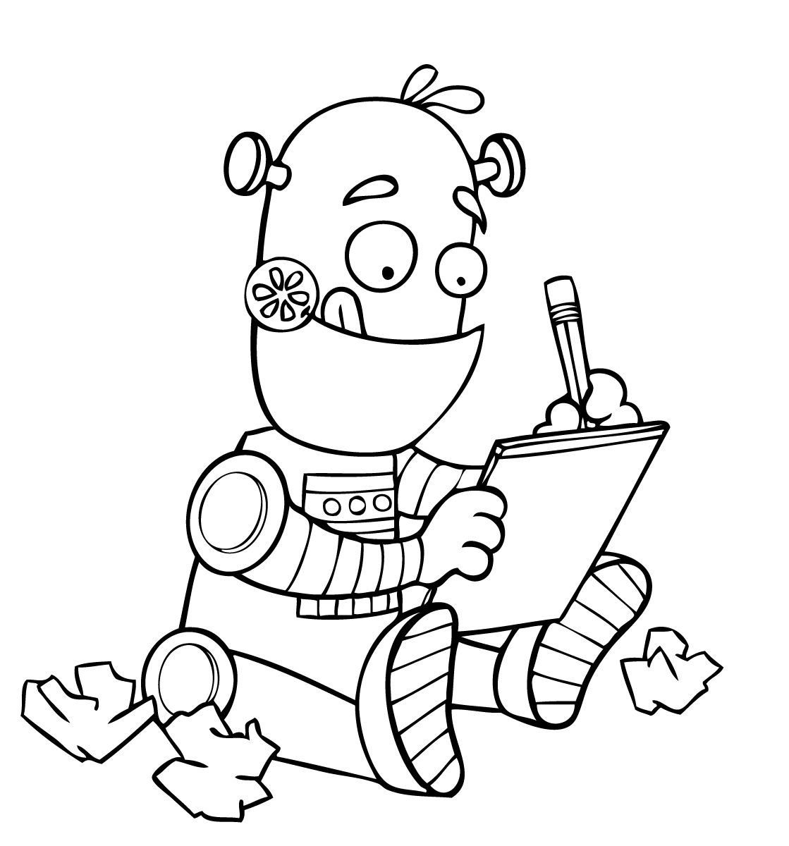 Dibujo para colorear: Robot (Personajes) #106725 - Dibujos para Colorear e Imprimir Gratis