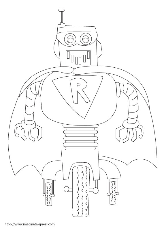 Dibujo para colorear: Robot (Personajes) #106750 - Dibujos para Colorear e Imprimir Gratis