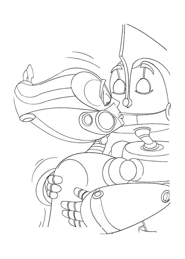 Dibujo para colorear: Robot (Personajes) #106792 - Dibujos para Colorear e Imprimir Gratis