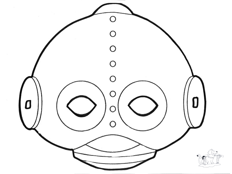 Dibujo para colorear: Robot (Personajes) #106822 - Dibujos para Colorear e Imprimir Gratis