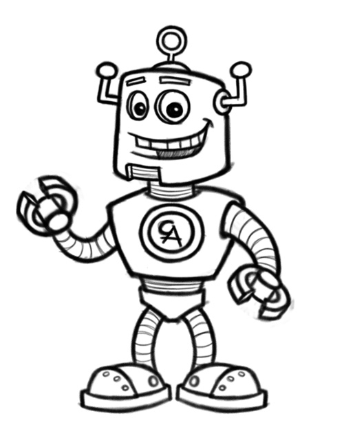 Dibujo para colorear: Robot (Personajes) #106838 - Dibujos para Colorear e Imprimir Gratis