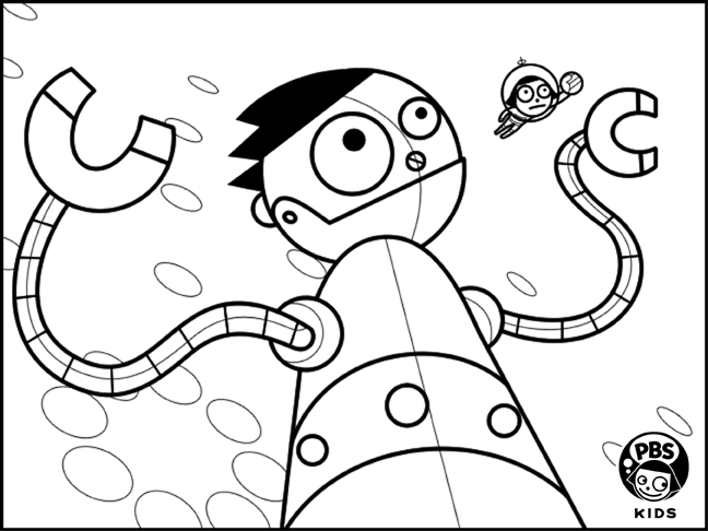 Dibujo para colorear: Robot (Personajes) #106906 - Dibujos para Colorear e Imprimir Gratis