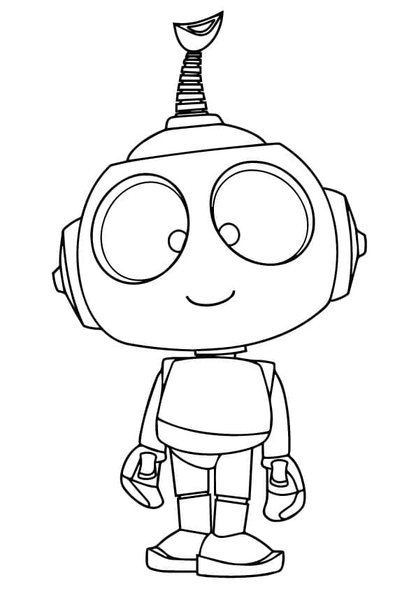 Dibujo gratuito Robot #178896 de la coleccion Personajes para imprimir