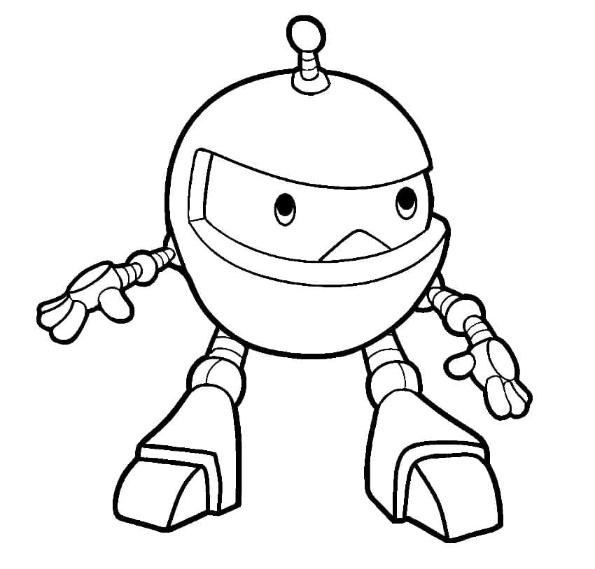 Dibujo gratuito Robot #178904 de la coleccion Personajes para imprimir