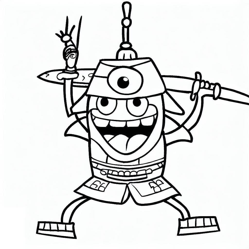 Dibujo gratuito Samurai #186175 de la coleccion Personajes para imprimir