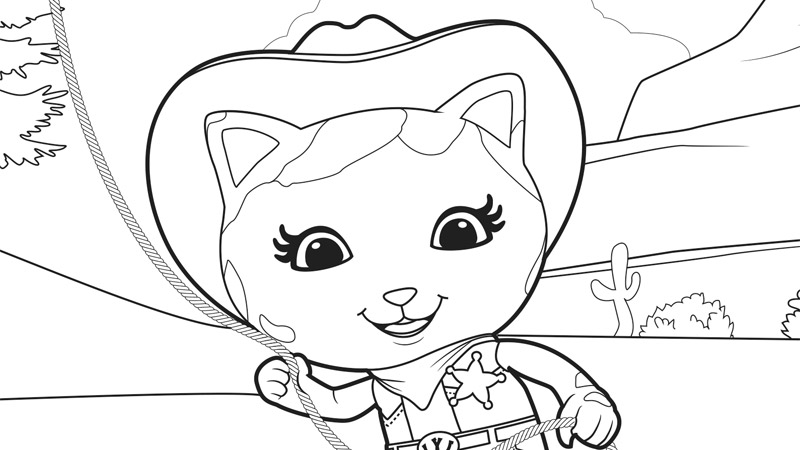 Dibujo para colorear: Sheriff (Personajes) #107444 - Dibujos para Colorear e Imprimir Gratis