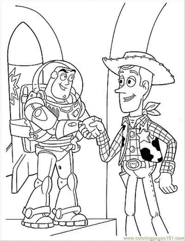 Dibujo para colorear: Sheriff (Personajes) #107603 - Dibujos para Colorear e Imprimir Gratis