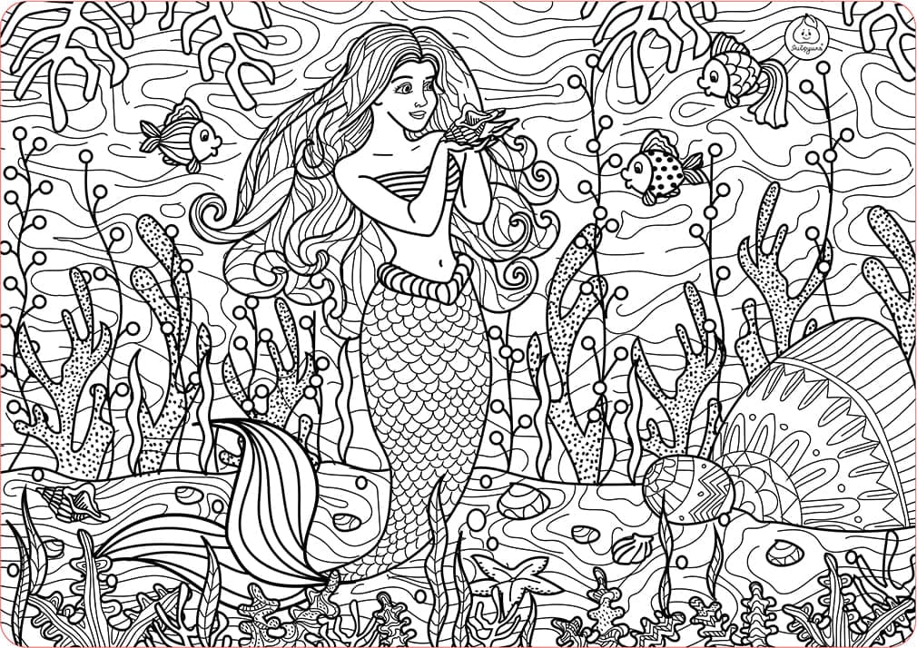 Dibujo gratuito Sirena #215088 de la coleccion Personajes para imprimir