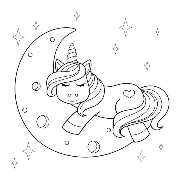 Dibujo gratuito Unicornio #171255 de la coleccion Personajes para imprimir