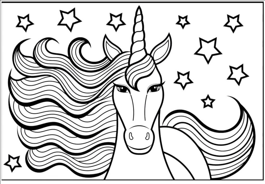 Dibujo gratuito Unicornio #171287 de la coleccion Personajes para imprimir