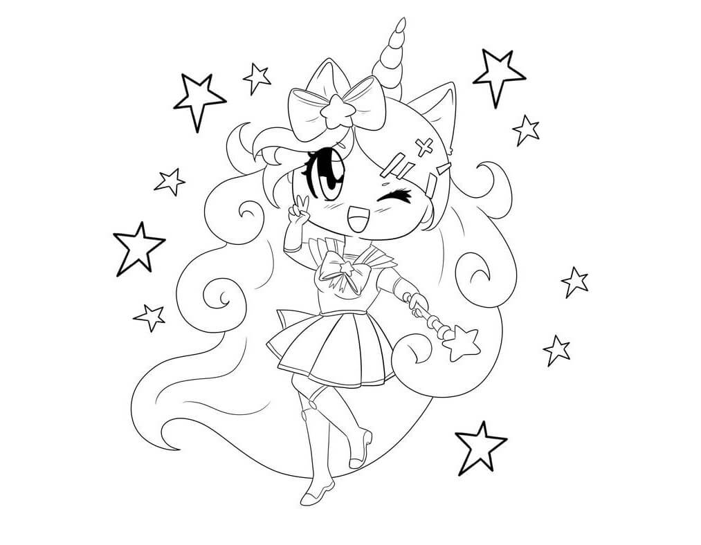 Dibujo gratuito Unicornio #171300 de la coleccion Personajes para imprimir
