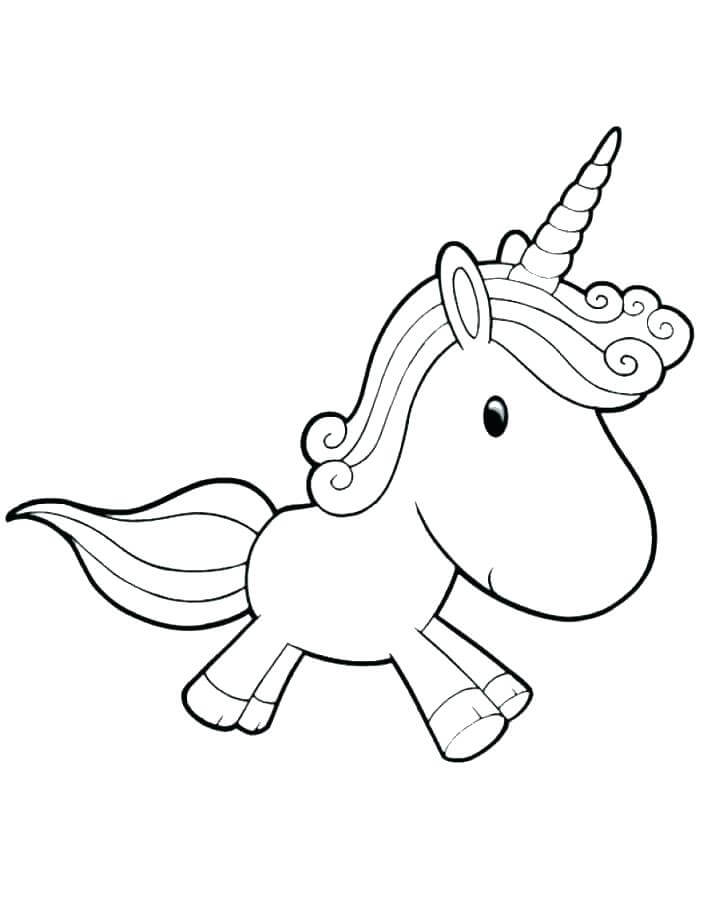 Dibujo gratuito Unicornio #171311 de la coleccion Personajes para imprimir