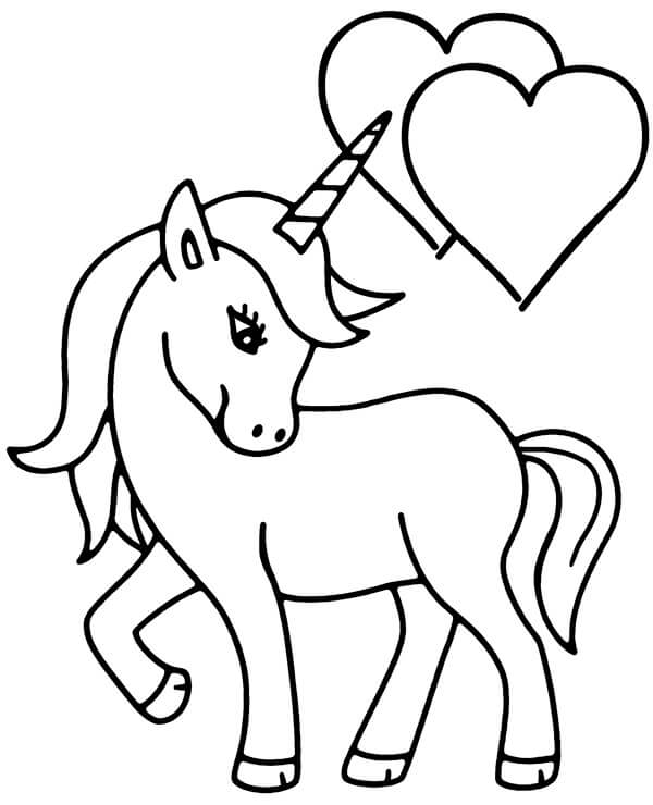Dibujo gratuito Unicornio #171332 de la coleccion Personajes para imprimir