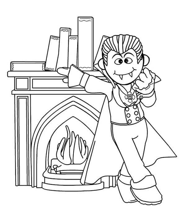 Dibujo gratuito Vampiro #196097 de la coleccion Personajes para imprimir