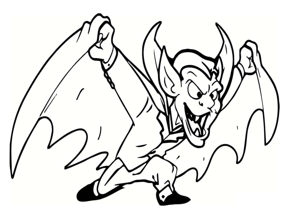 Dibujo gratuito Vampiro #196120 de la coleccion Personajes para imprimir