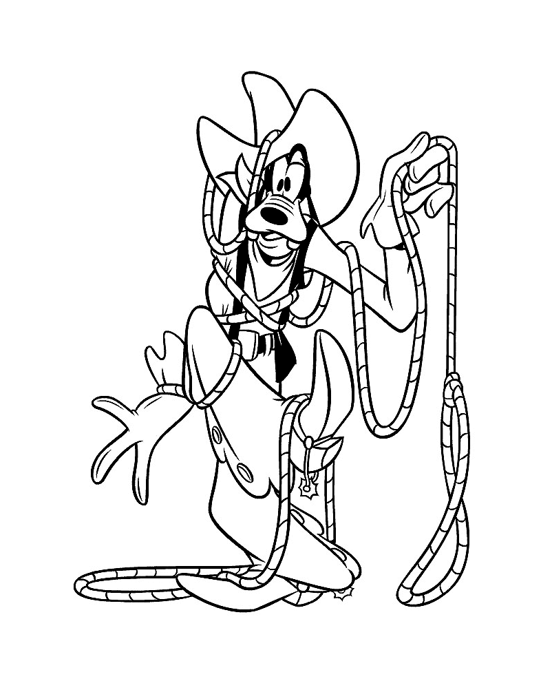 Dibujo gratuito Vaquero #91487 de la coleccion Personajes para imprimir