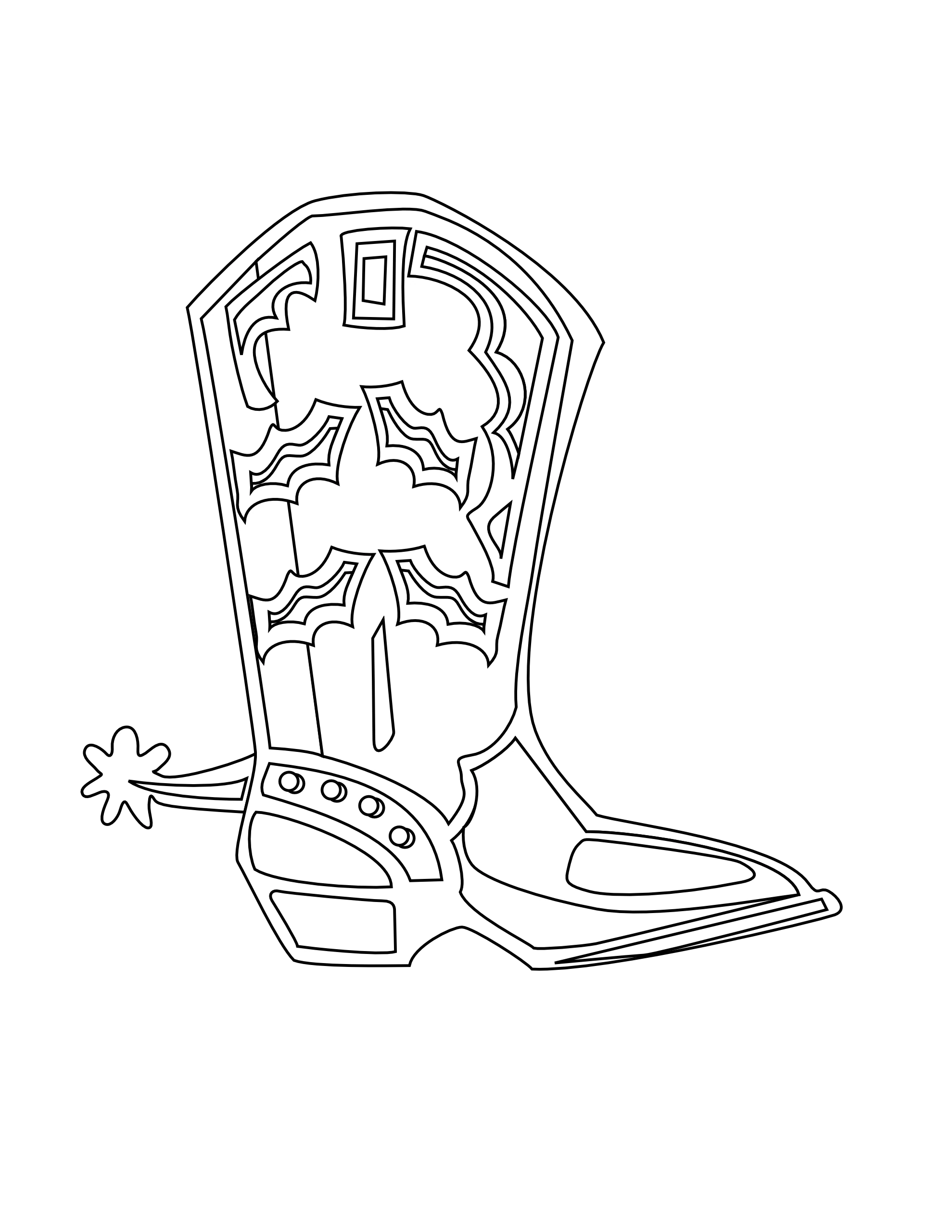 Dibujo gratuito Vaquero #91572 de la coleccion Personajes para imprimir