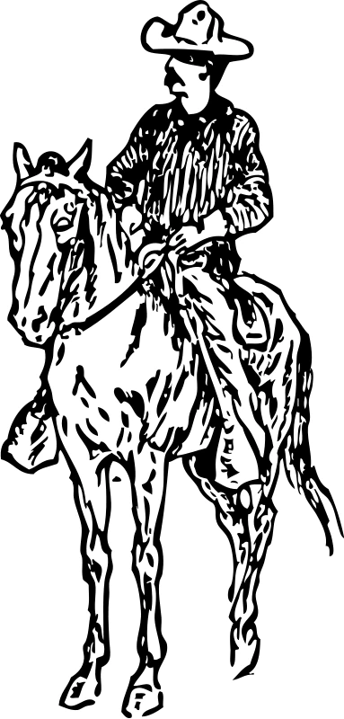 Dibujo gratuito Vaquero #91588 de la coleccion Personajes para imprimir Dibujo gratuito Vaquero #91588 de la coleccion Personajes para imprimir