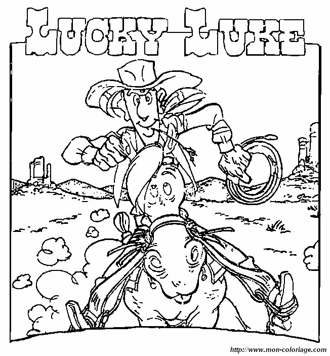 Dibujo gratuito Vaquero #91593 de la coleccion Personajes para imprimir