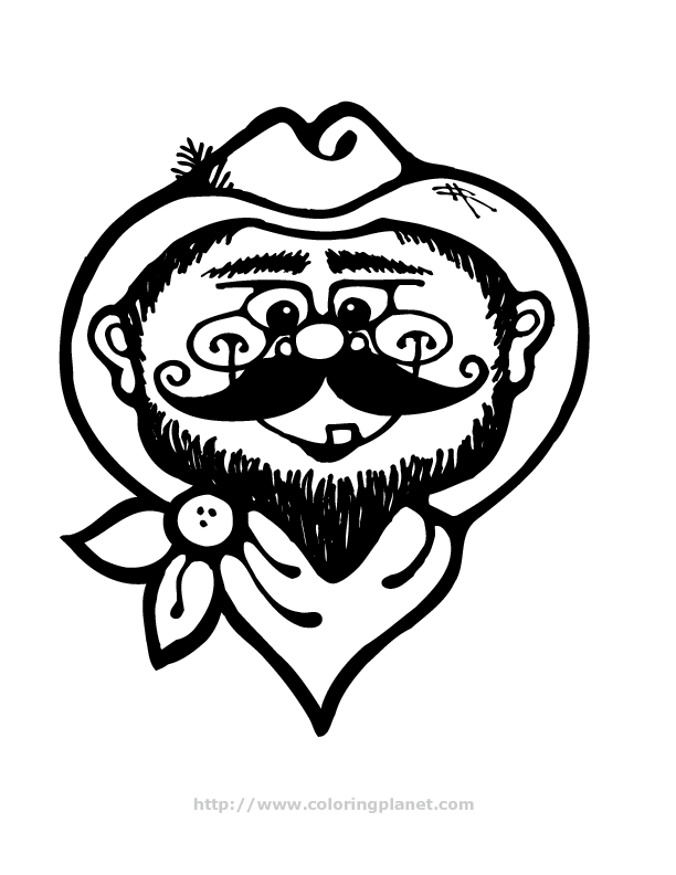 Dibujo gratuito Vaquero #91655 de la coleccion Personajes para imprimir