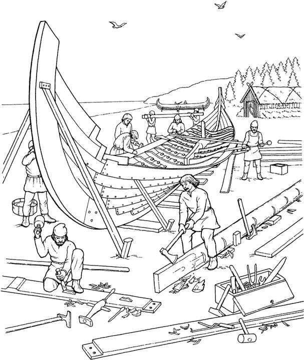Dibujo para colorear: Vikingo (Personajes) #149353 - Dibujos para Colorear e Imprimir Gratis