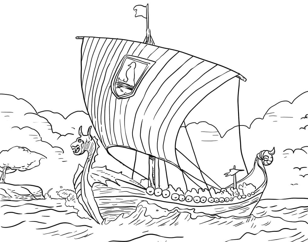 Dibujo gratuito Vikingo #212434 de la coleccion Personajes para imprimir