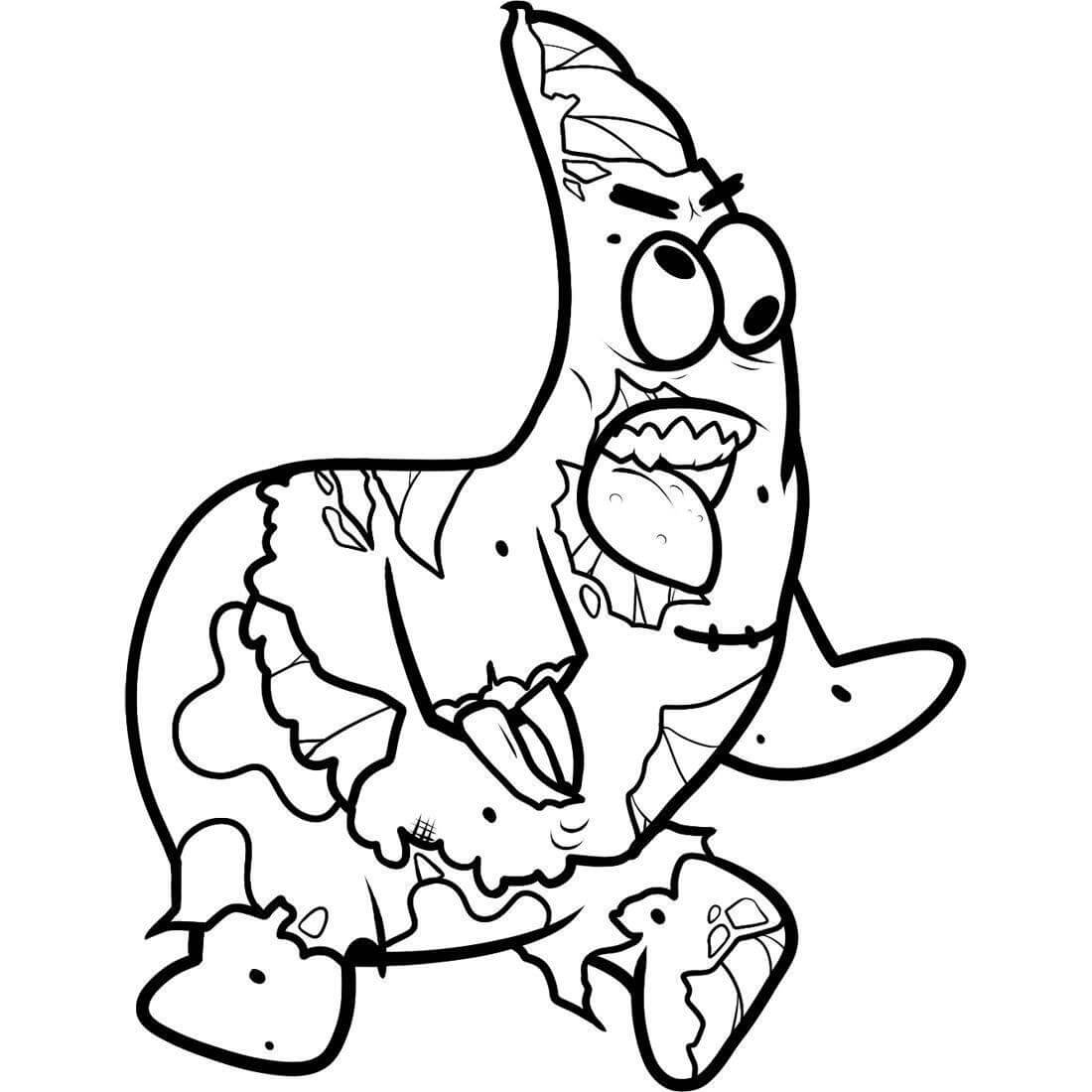 Dibujo gratuito Zombi #172919 de la coleccion Personajes para imprimir