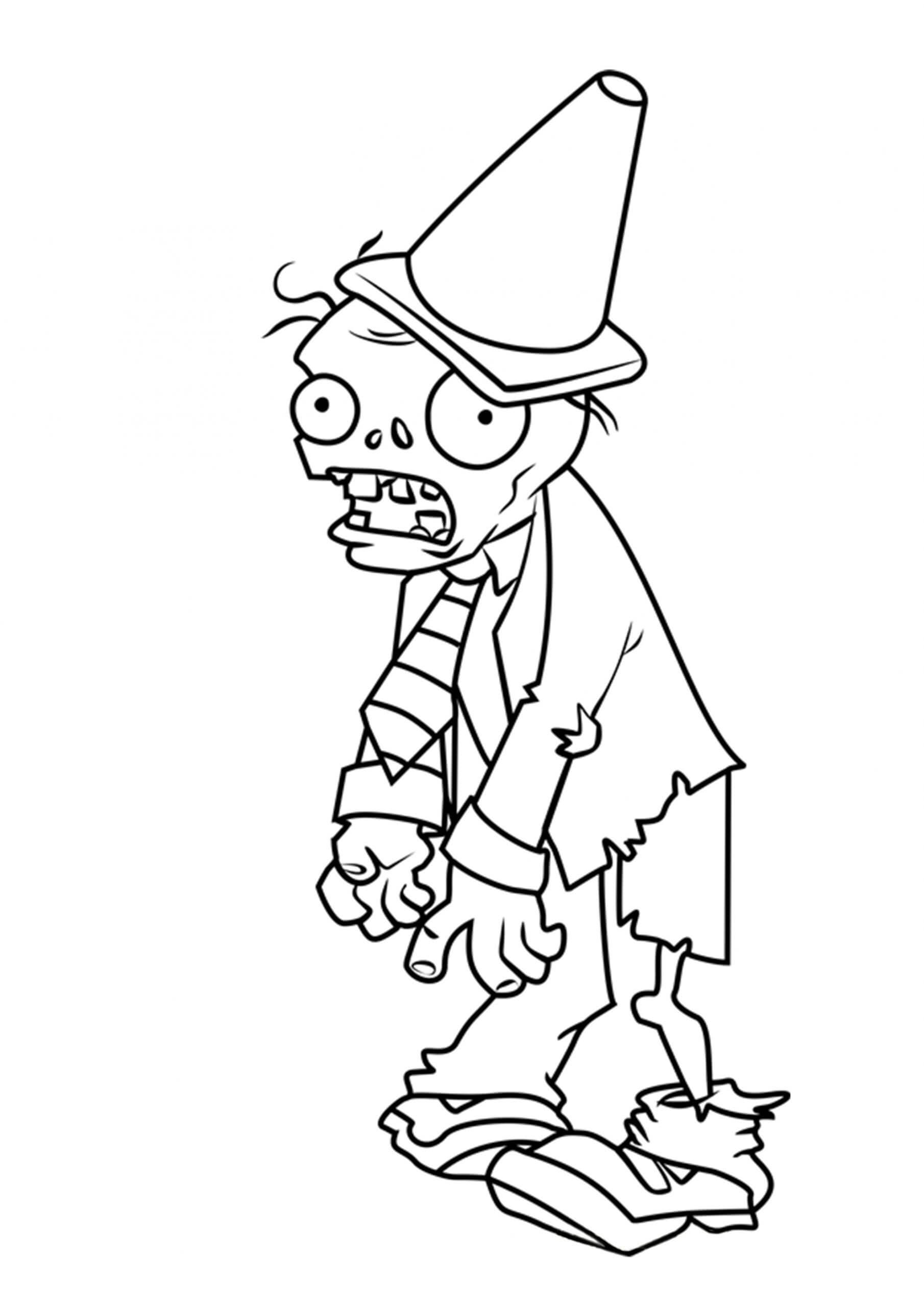 Dibujo gratuito Zombi #172939 de la coleccion Personajes para imprimir