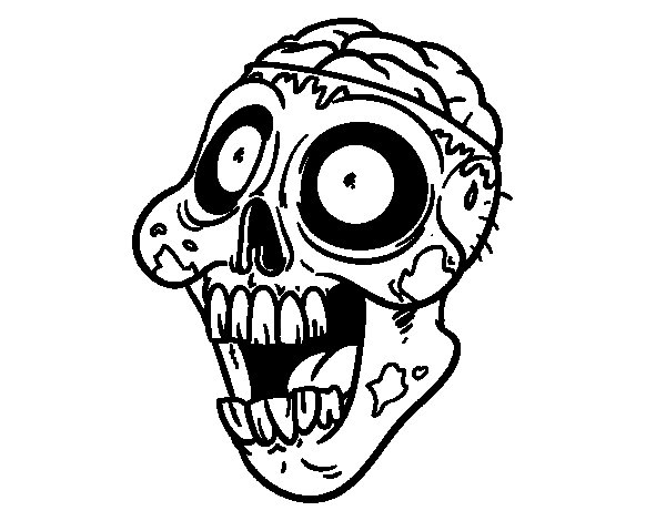 Dibujo para colorear: Zombi (Personajes) #85569 - Dibujos para Colorear e Imprimir Gratis