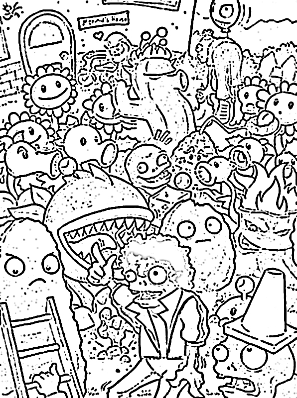 Dibujos de Zombi (Personajes) para colorear – Páginas imprimibles gratis