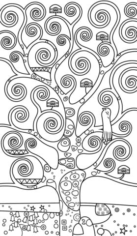 Dibujo gratuito Gustav Klimt #192245 de la coleccion Personas Famosas para imprimir
