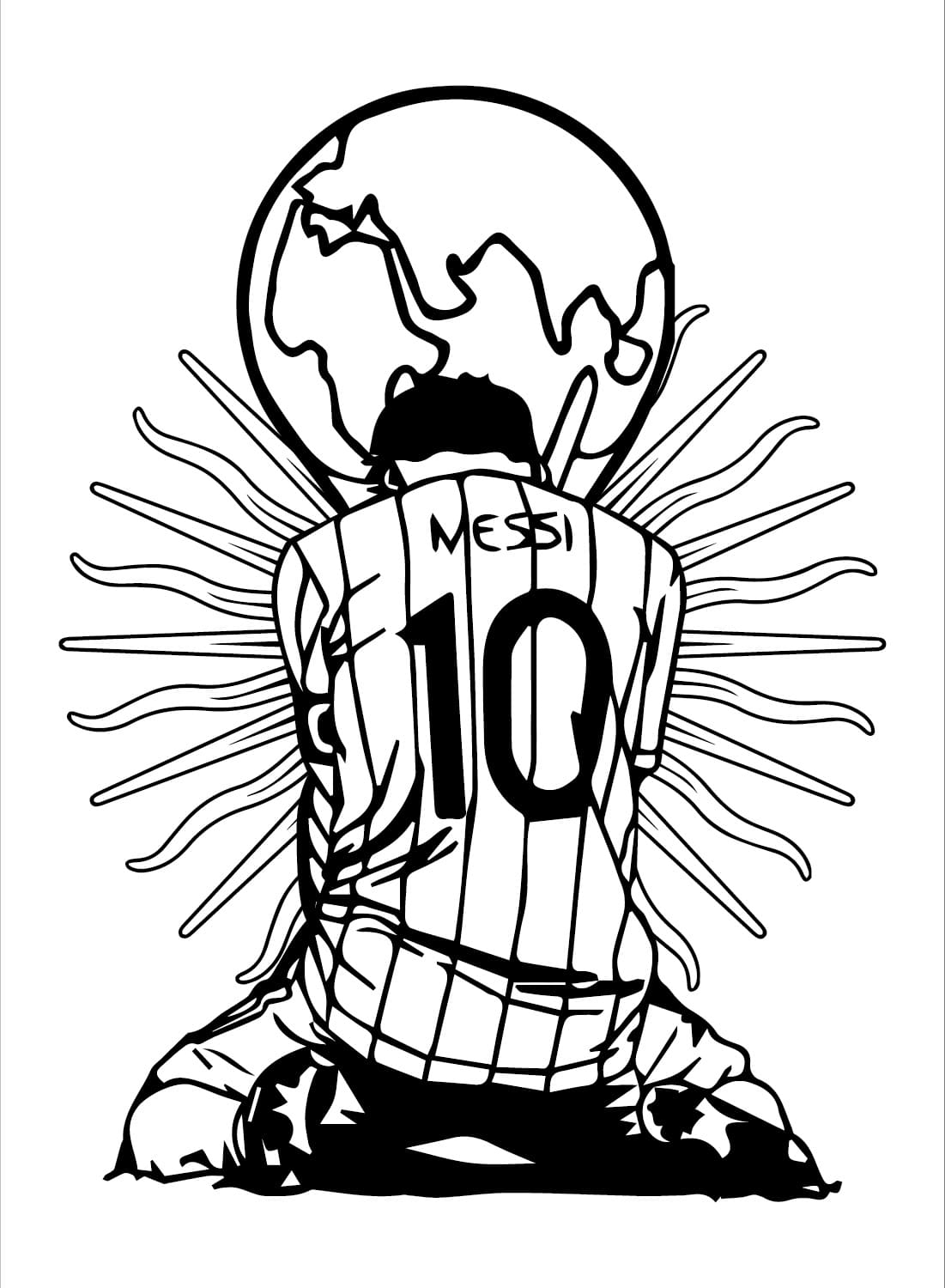 Dibujo gratuito Lionel Messi #193553 de la coleccion Personas Famosas para imprimir Dibujo gratuito Lionel Messi #193553 de la coleccion Personas Famosas para imprimir